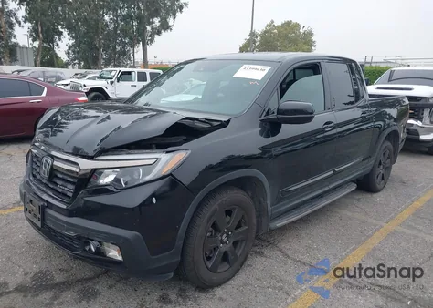 2018 Honda Ridgeline Black Edition from USA, damaged, VIN 5FPYK3F87JB017206